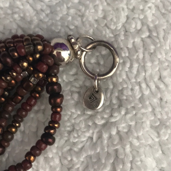 Silpada Brown Multi-Beaded Necklace - Picture 2 of 6